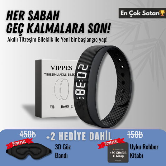 %100 Uyanma Garantili Akıllı Bileklik | Geç Kalmaya Son!